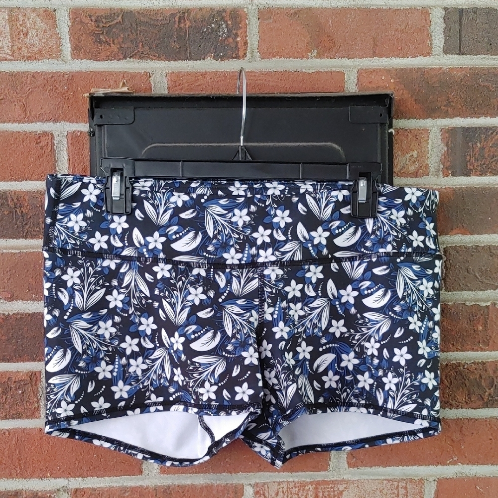 Tough Mode Floral Athletic Shorts Size XL